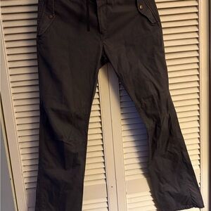 rag & bone Men's Dark Gray Cargo Pants